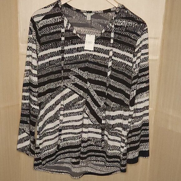 Cato Womens New Plus Stretchy Top 14-16 - Picture 1 of 6